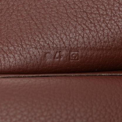 Hermes Taurillon Clemence Sherpa Backpack Rouge H 7 of 13