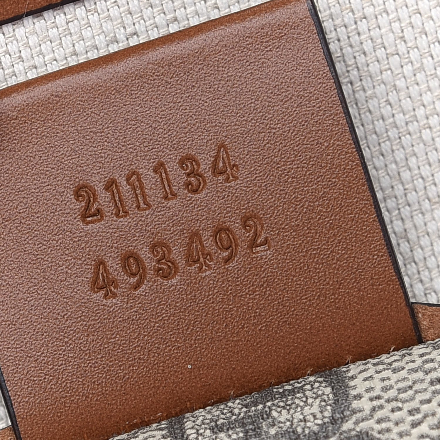 Gucci GG Plus Monogram Medium Signature Web Loop Tote Brown 7 of 9