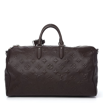 Louis Vuitton X EDUN Monogram Revelation Keepall 45 Bandouliere Brown 1 of 12