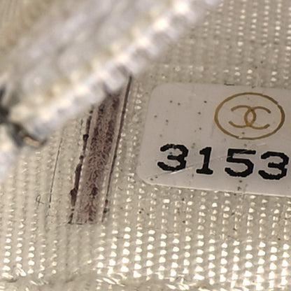 Chanel Caviar Quilted Mini Bracelet On Chain Wallet On Chain WOC White 8 of 12