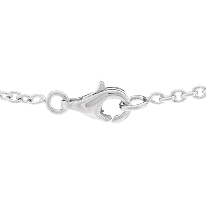 Cartier 18K White Gold Interlocking LOVE Necklace 4 of 5