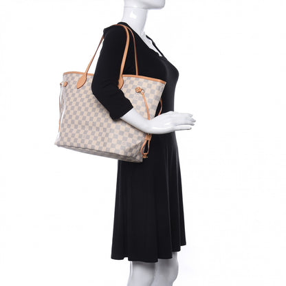 Louis Vuitton Damier Azur Neo Neverfull MM 2 of 9