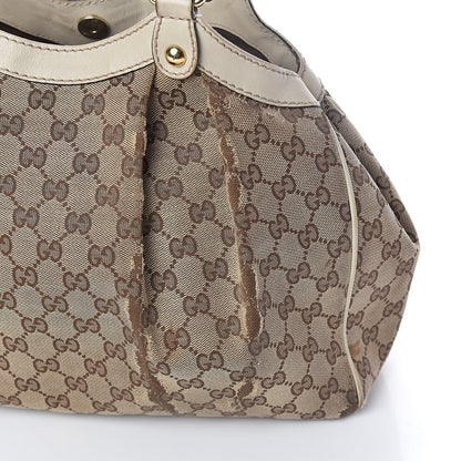 Gucci Monogram Medium Sukey Tote Off White 10 of 13