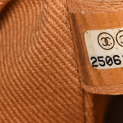 Chanel Calfskin Large Coco Eyelets Shopping Tote Camel 7 of 12