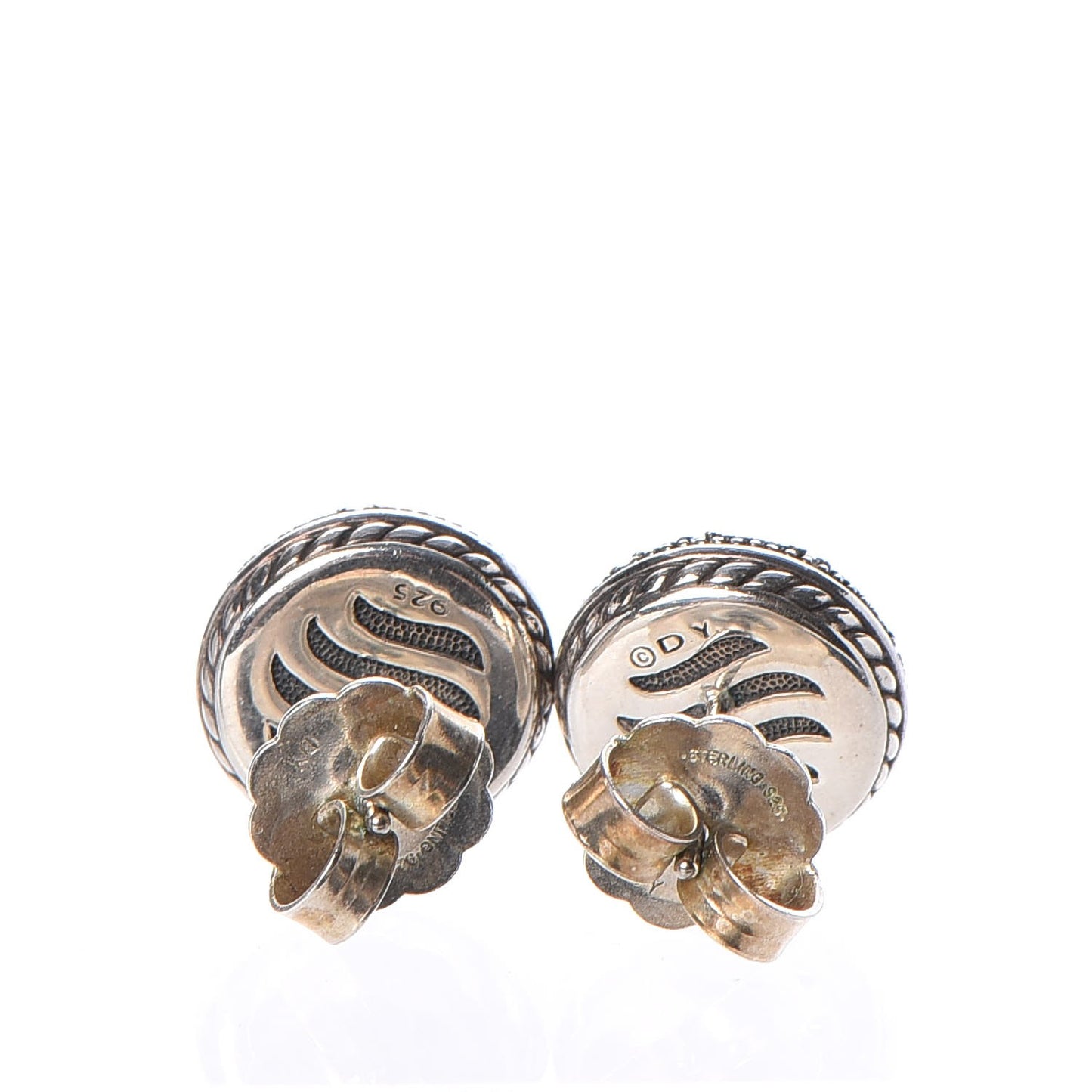 Sterling Silver Diamond Midnight Melange Earrings