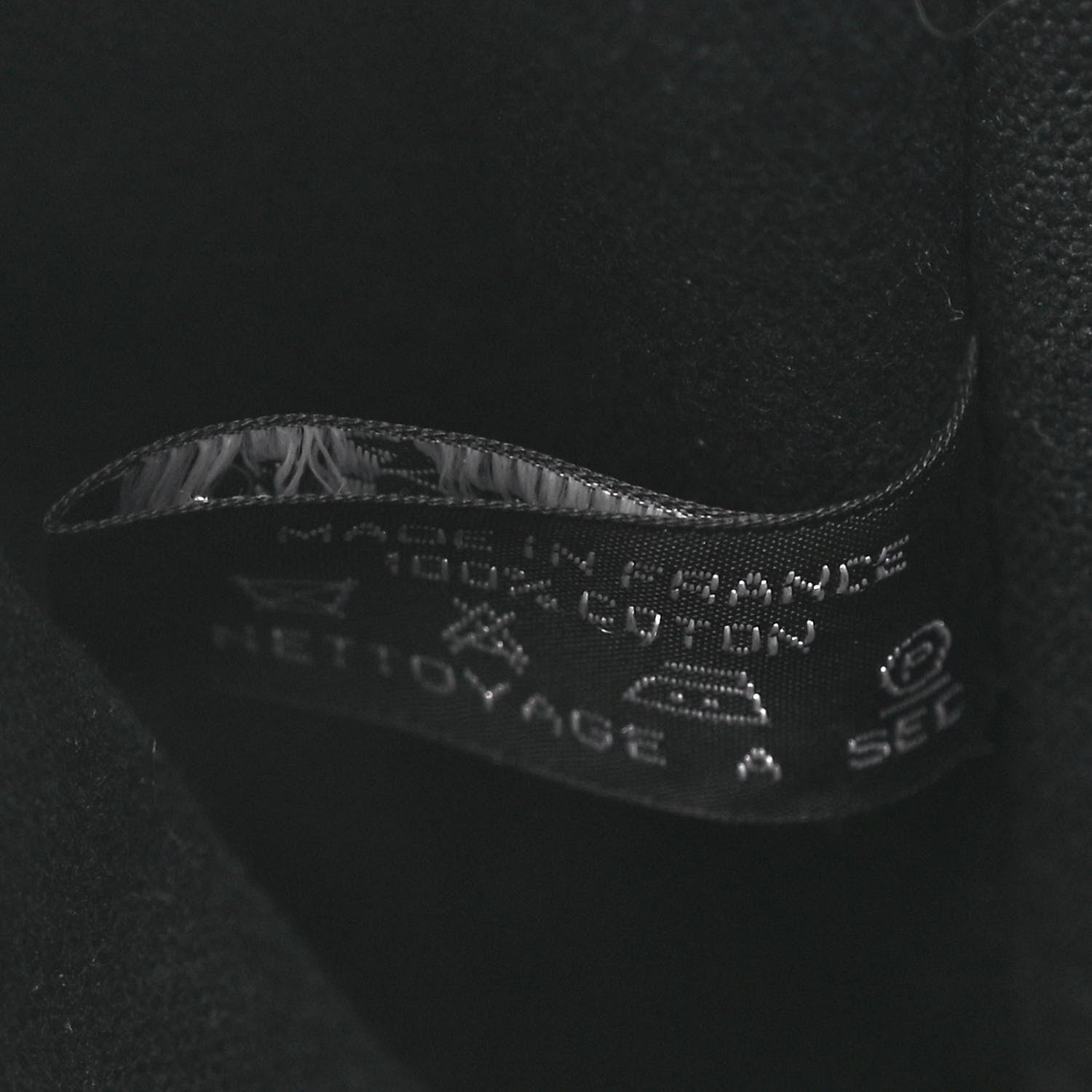 Hermes Canvas Fourre Tout MM Navy 7 of 10