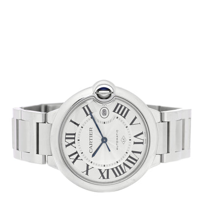 Cartier Stainless Steel 42mm Ballon Bleu De Cartier Automatic Watch 2 of 5
