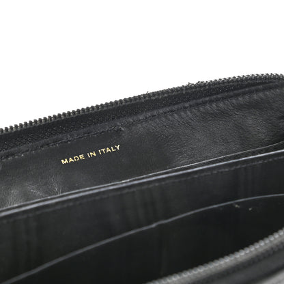 Chanel Caviar Large Timeless CC Zip Around Wallet Black 12 of 18