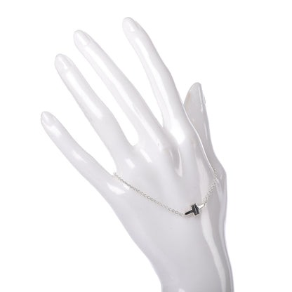 Tiffany Sterling Silver T Two Single Chain Bracelet 2 of 6