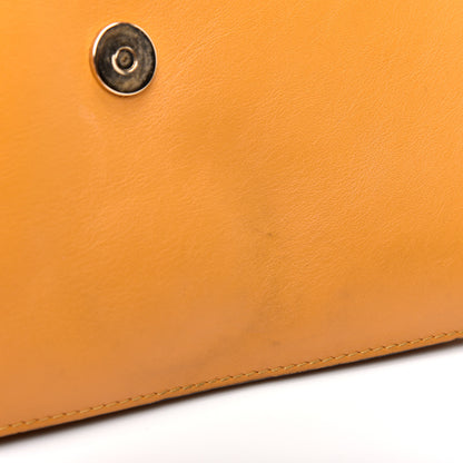 Chloe Suede Calfskin Small Faye Shoulder Bag Mustard Brown 10 of 10
