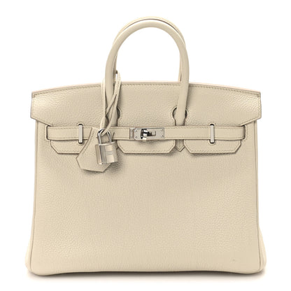 Hermes Togo Birkin 25 Beton 1 of 10
