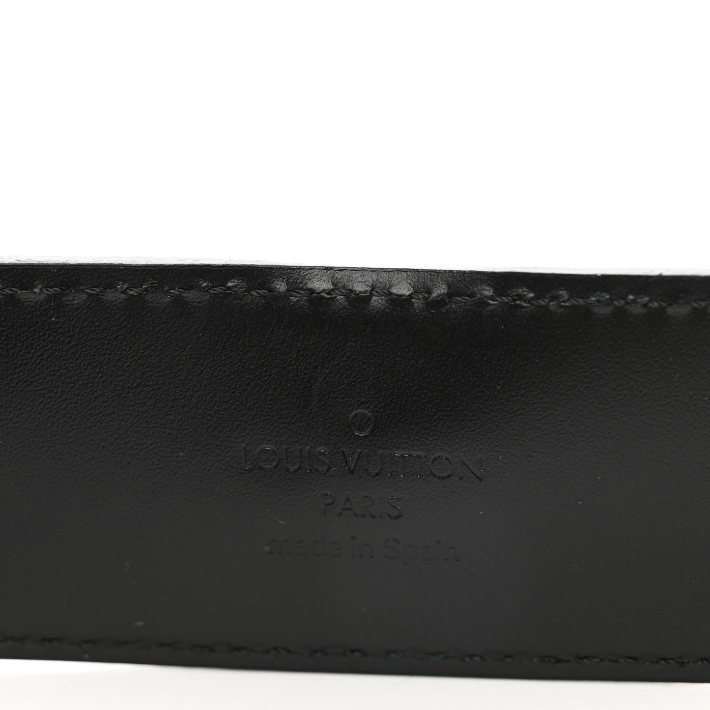 Damier Graphite 40mm LV Initiales Belt 95/38