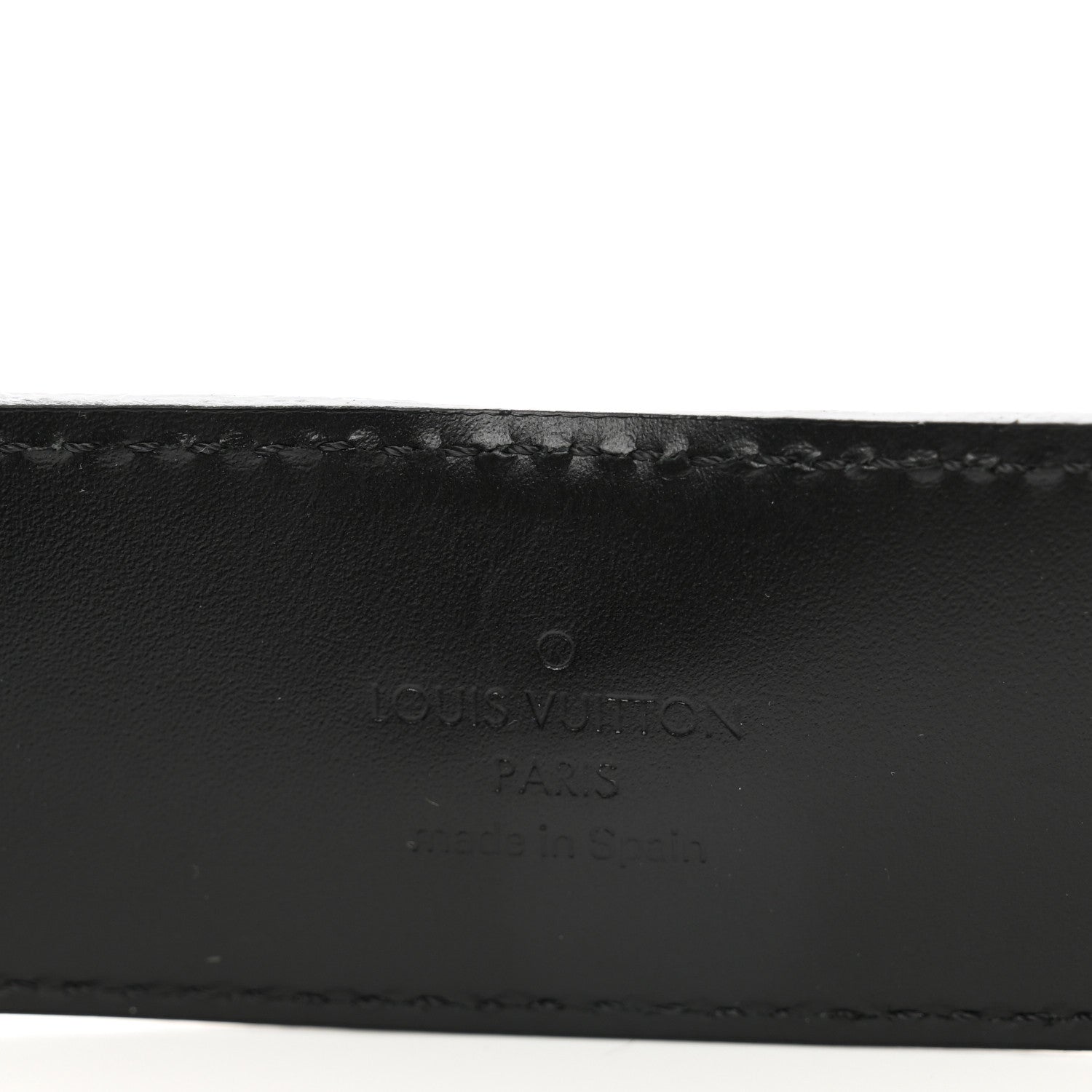 Louis Vuitton Damier Graphite 40mm LV Initiales Belt 95/38 4 of 7