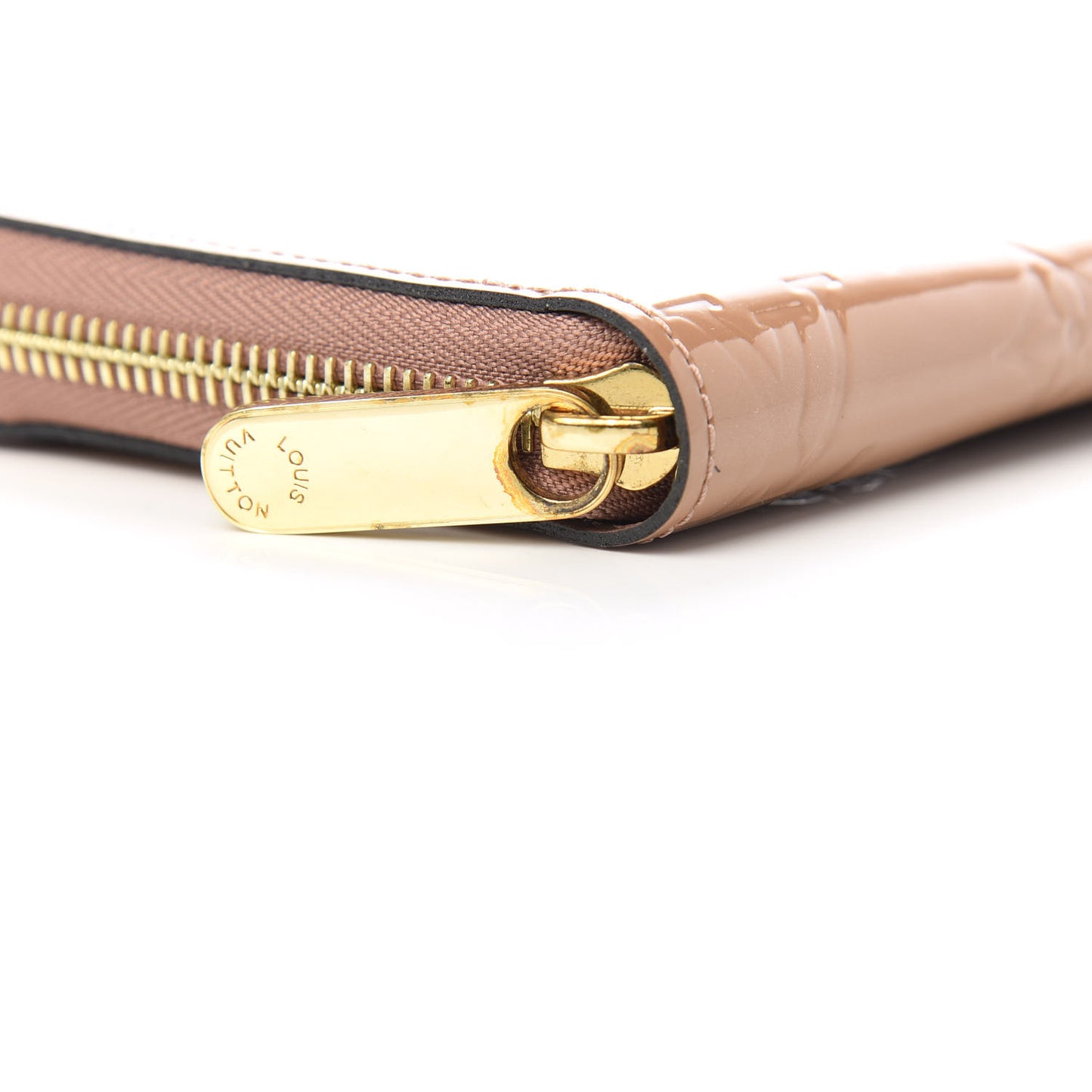Vernis Zippy Wallet Rose Velours
