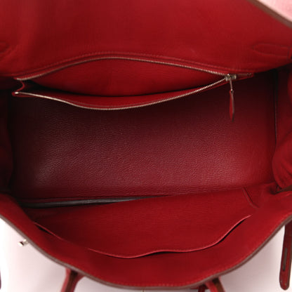 Hermes Togo Birkin 35 Rouge Garance 4 of 15