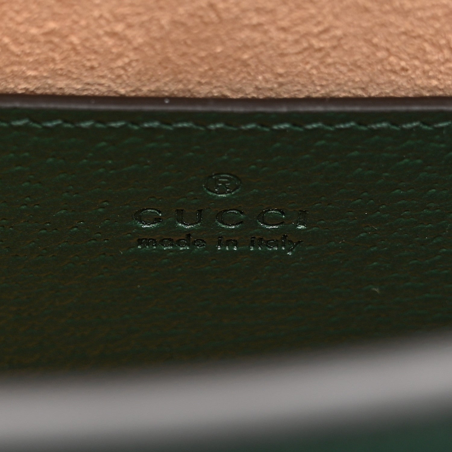 Gucci Wonka Grain Calfskin Small Diana Tote Bag Vintage Green Powder Pink 6 of 10