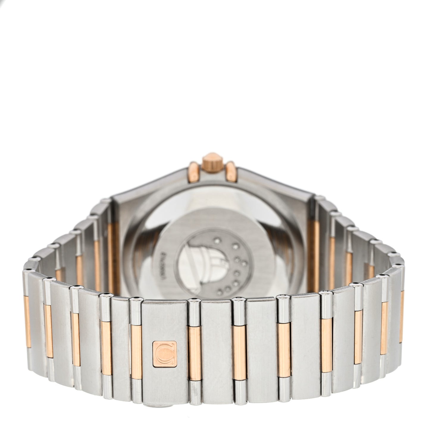 Stainless Steel 18K Red Gold Diamond 35mm Constellation Automatic Watch Brown 1301.60.00