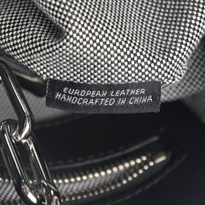 Alexander Wang Calf Hair Leopard Print Riot Bucket Bag Black Silver Hardware 9 of 10