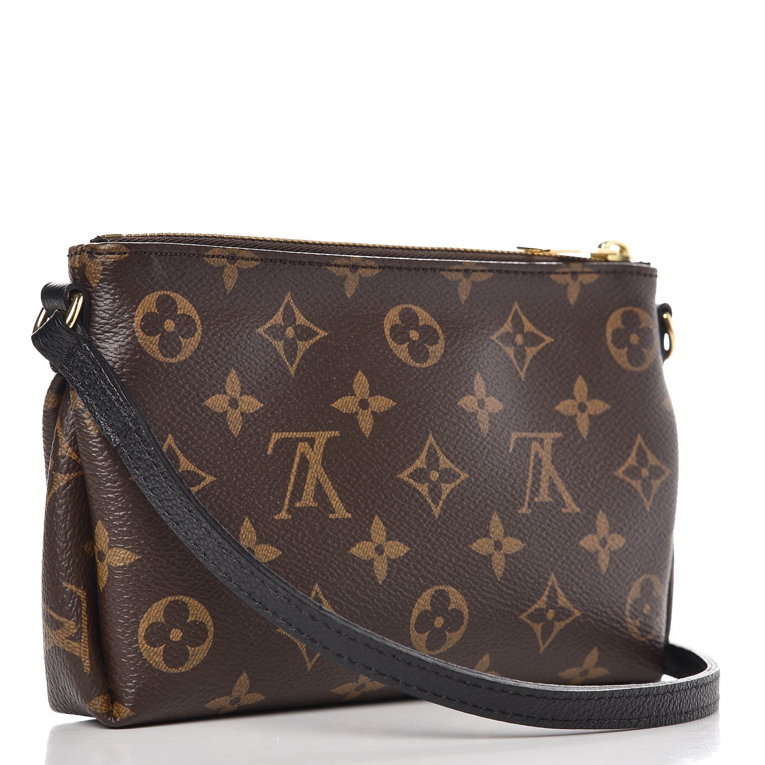Louis Vuitton Monogram Pallas Crossbody Black 3 of 7