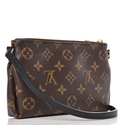Louis Vuitton Monogram Pallas Crossbody Black 3 of 7