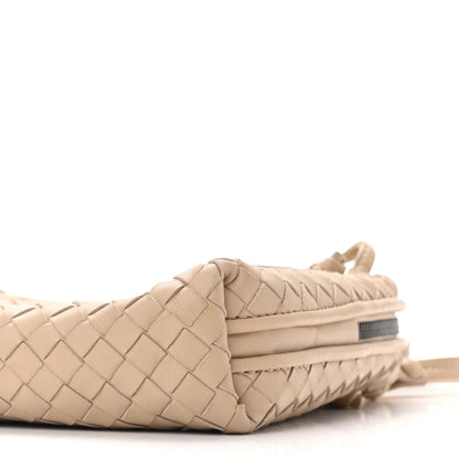 Bottega Veneta Nappa Intrecciato Nodini Crossbody Messenger Nude 8 of 9