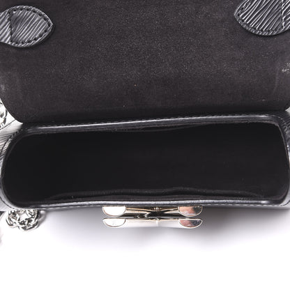 Louis Vuitton Epi Twist Shoulder Bag PM Black 4 of 10