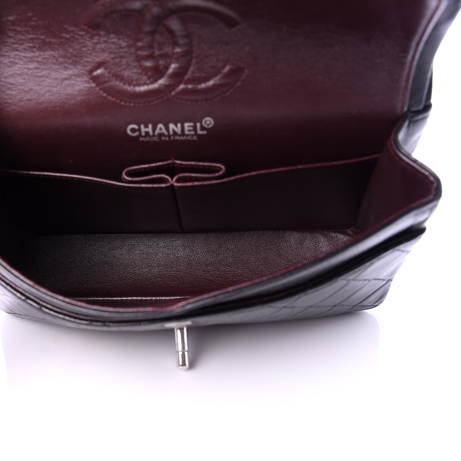 Chanel Lambskin Quilted Small Double Flap Black 5 of 10