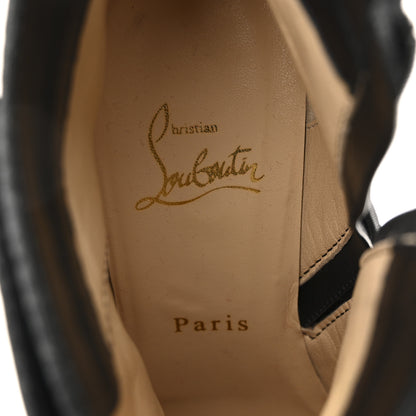 Christian Louboutin Calfskin Janis 85 Booties 38.5 Black 7 of 10