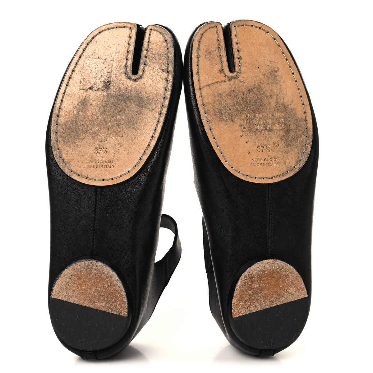 Maison Margiela Nappa Tabi Ballet Shoes  37.5 Black 6 of 9