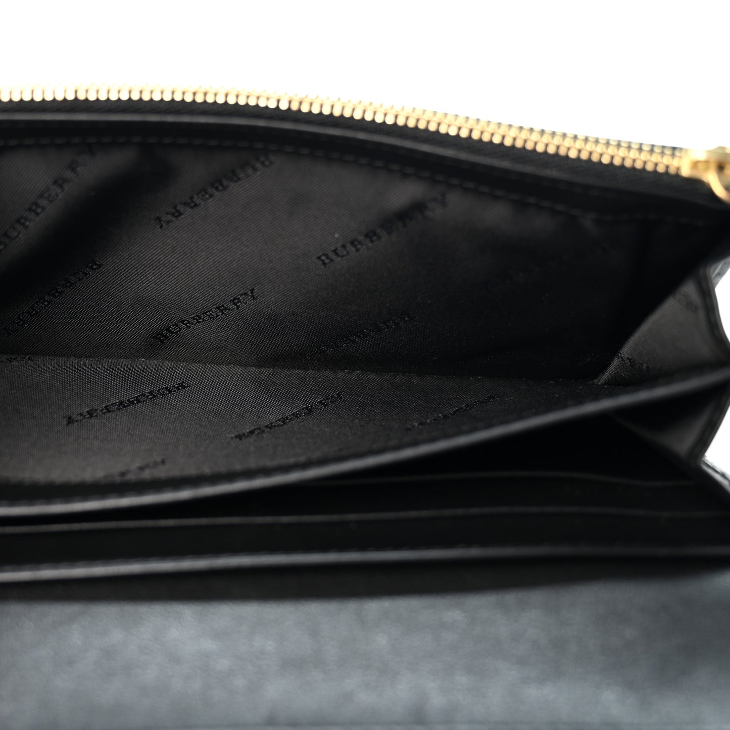 Calfskin Horseferry Check Porter Continental Wallet Black