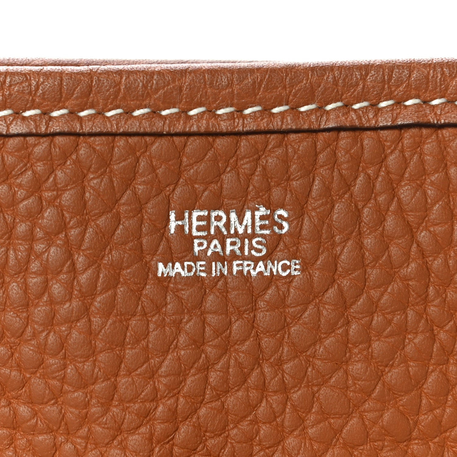 Hermes Taurillon Clemence Evelyne III PM Gold 6 of 11