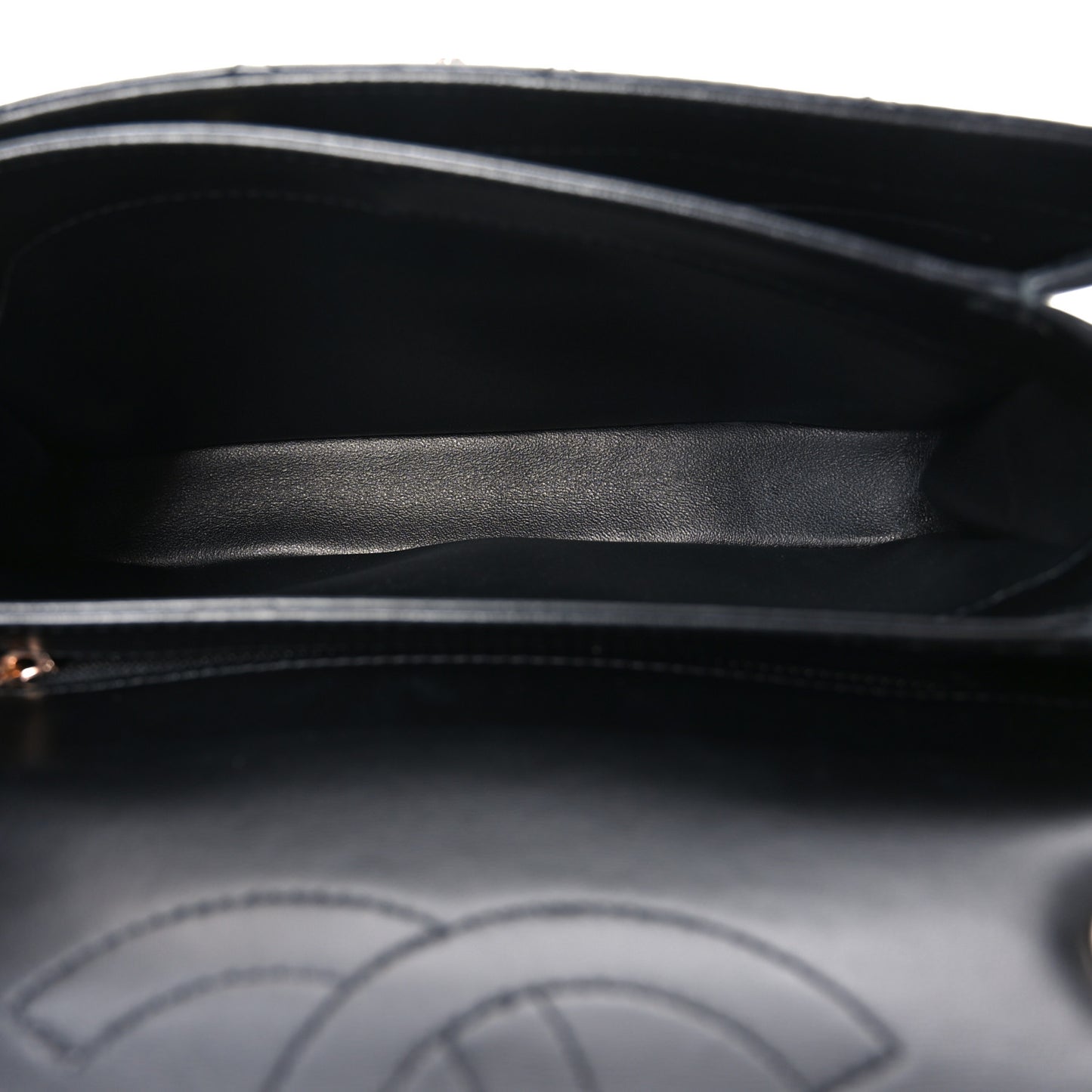 Lambskin Quilted Small Trendy CC Dual Handle Flap Bag Black