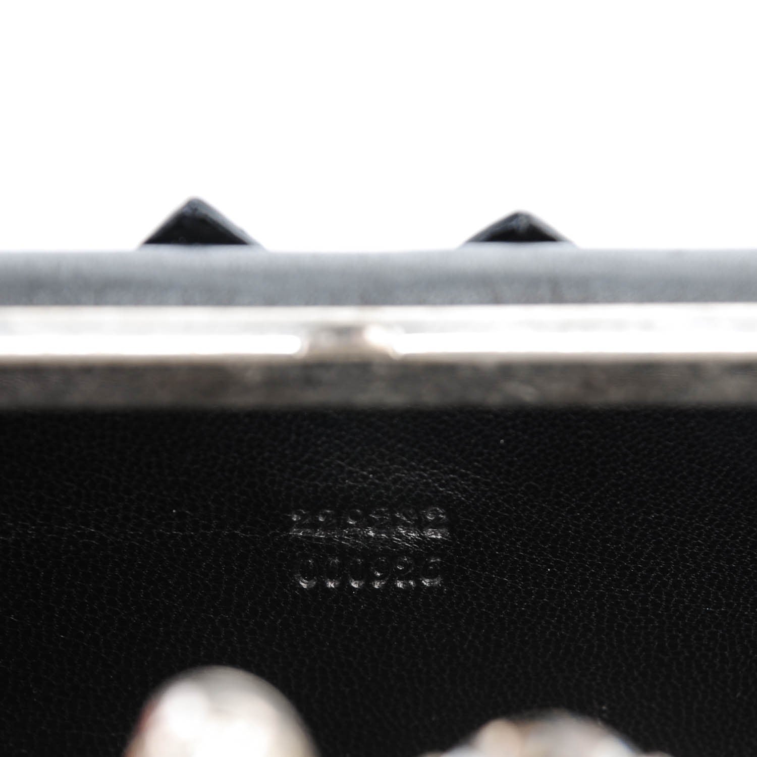 Alexander McQueen Lambskin Lace-Up Knucklebox Clutch Black 7 of 7