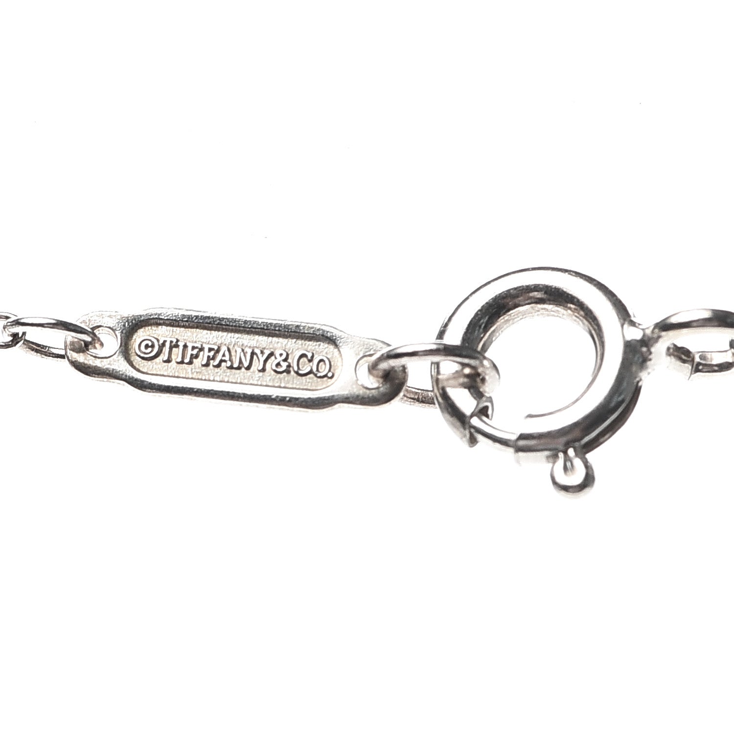 Tiffany Sterling Silver 1837 Horseshoe Pendant Necklace 5 of 6