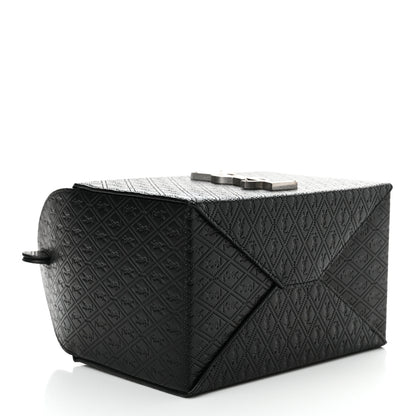 Saint Laurent Calfskin Monogram Take Away Box Black 4 of 12