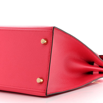 Hermes Epsom Kelly Sellier 28 Rose Extreme 10 of 11