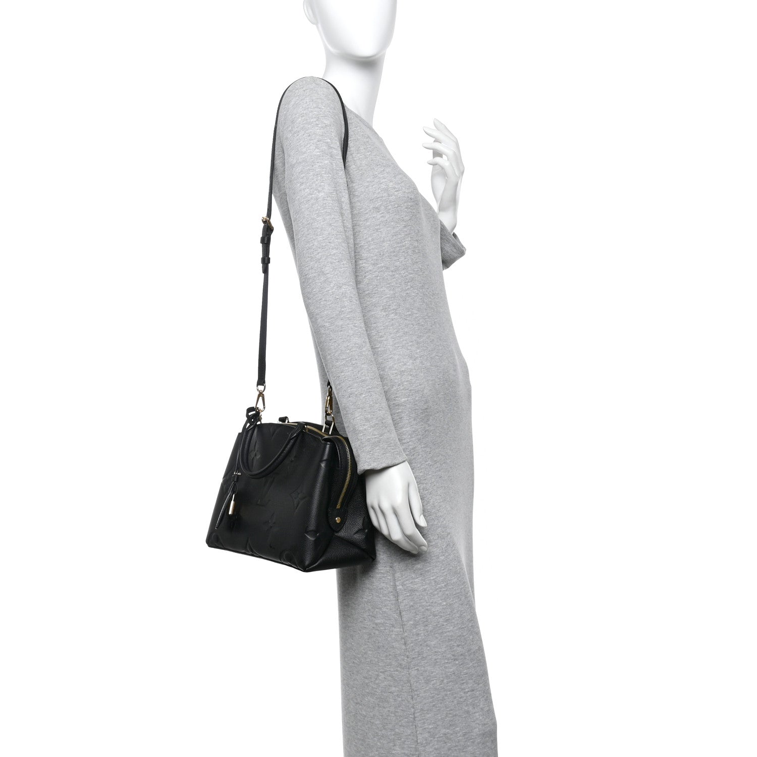 Louis Vuitton Empreinte Monogram Giant Petit Palais Black 2 of 9