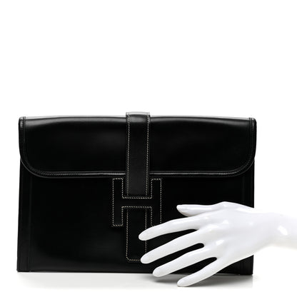 Hermes Box Jige PM Clutch Black 2 of 9