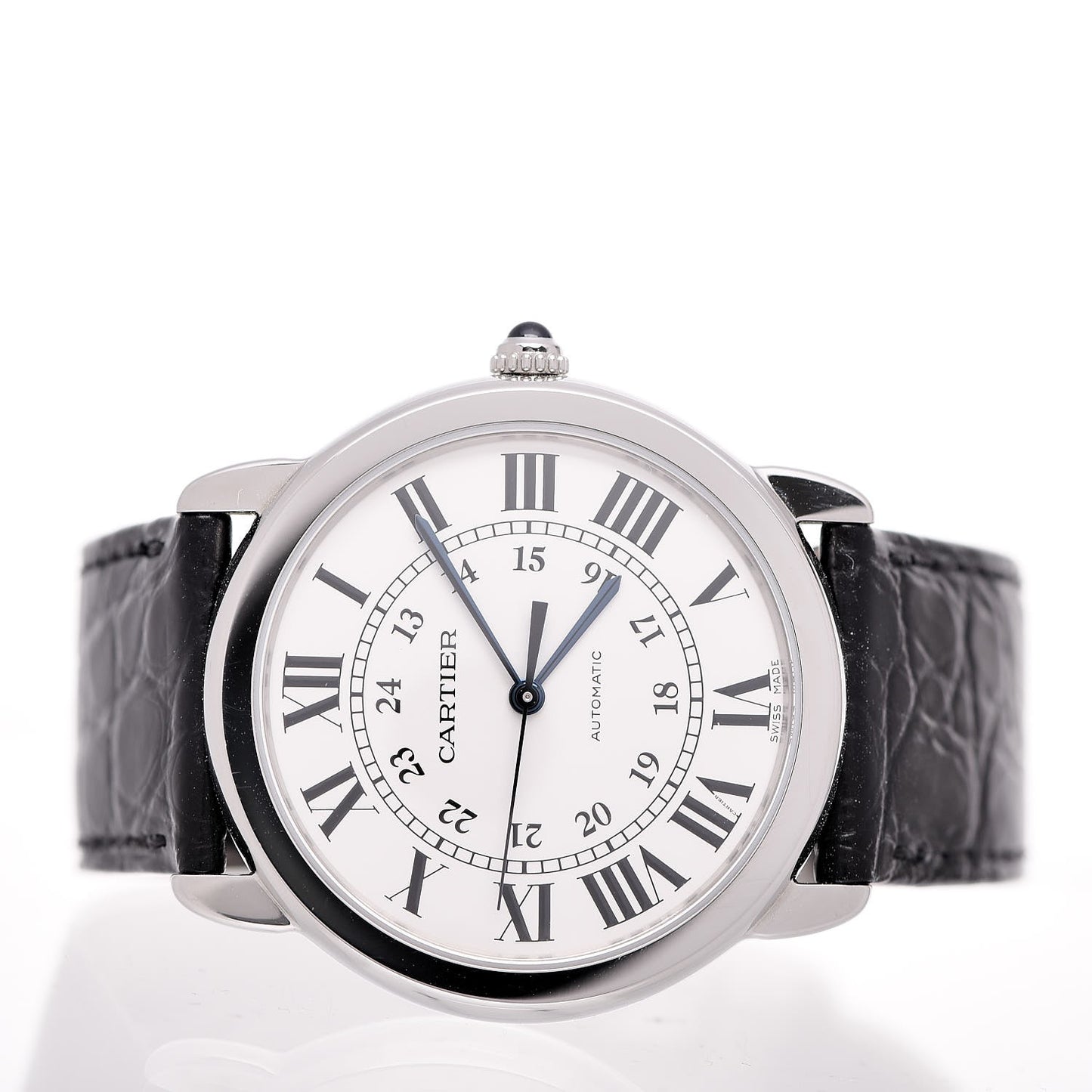 Stainless Steel Alligator 36mm Ronde Solo Automatic Watch
