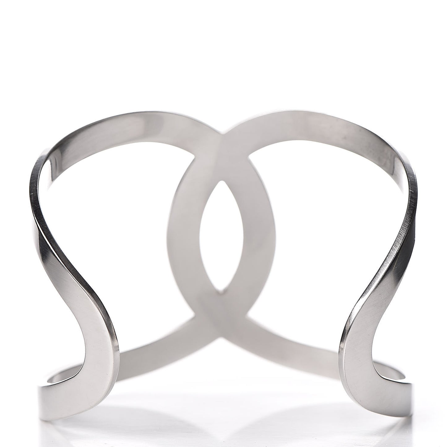 Metal CC Cuff Silver