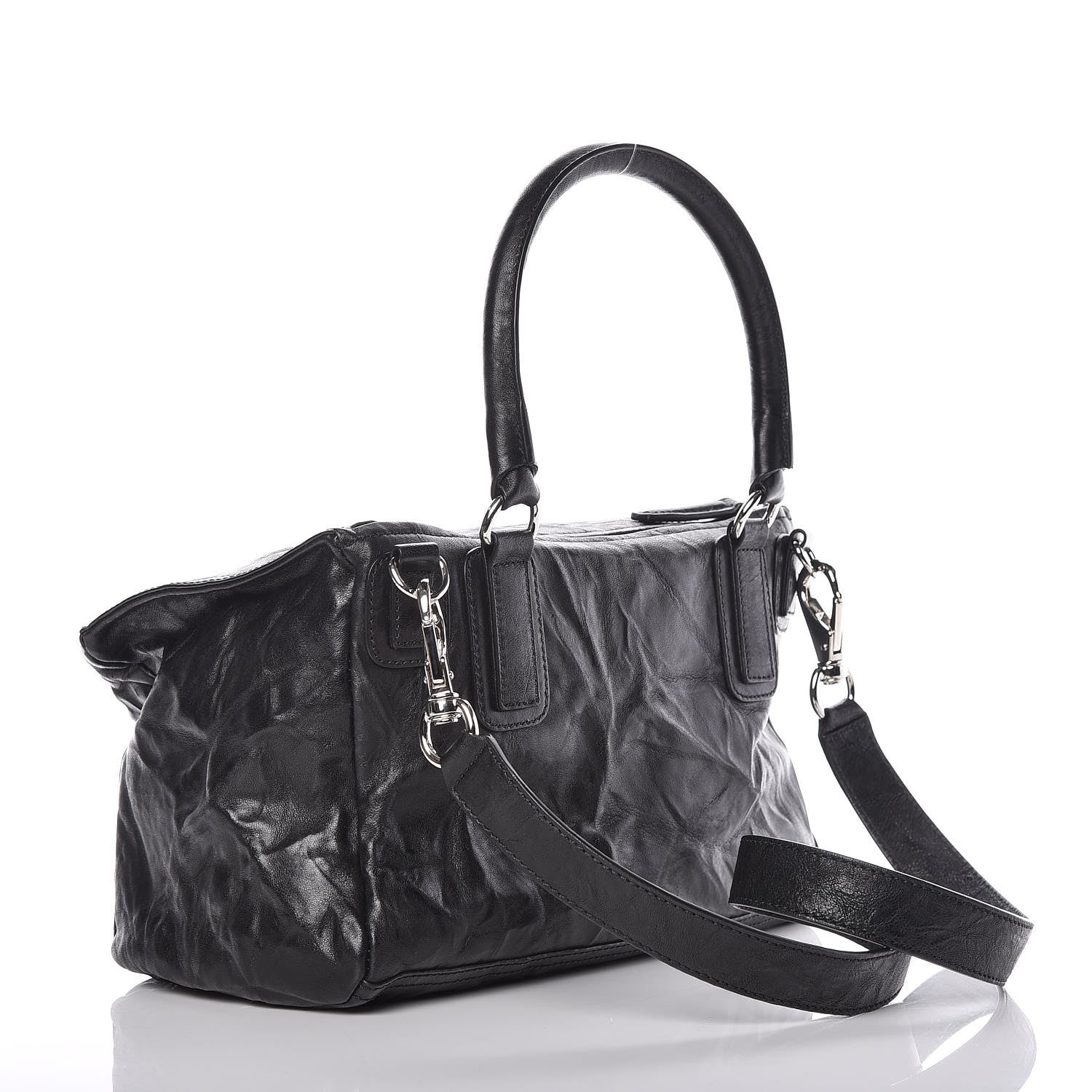 Givenchy Tumbled Sheepskin Medium Pandora Black 3 of 10