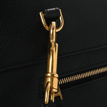 Celine Grained Calfskin Mini Belt Bag Black 12 of 14