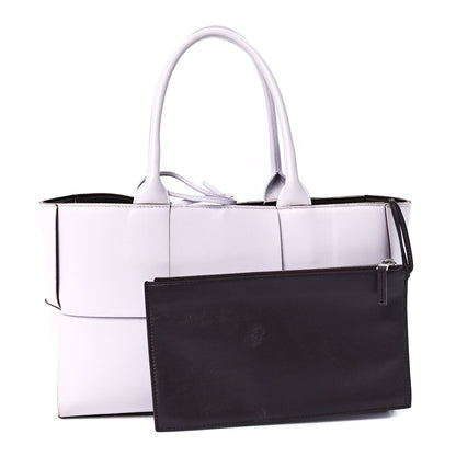 Bottega Veneta Nappa Maxi Intrecciato Small Arco Tote Mirth Washed Grape 1 of 13