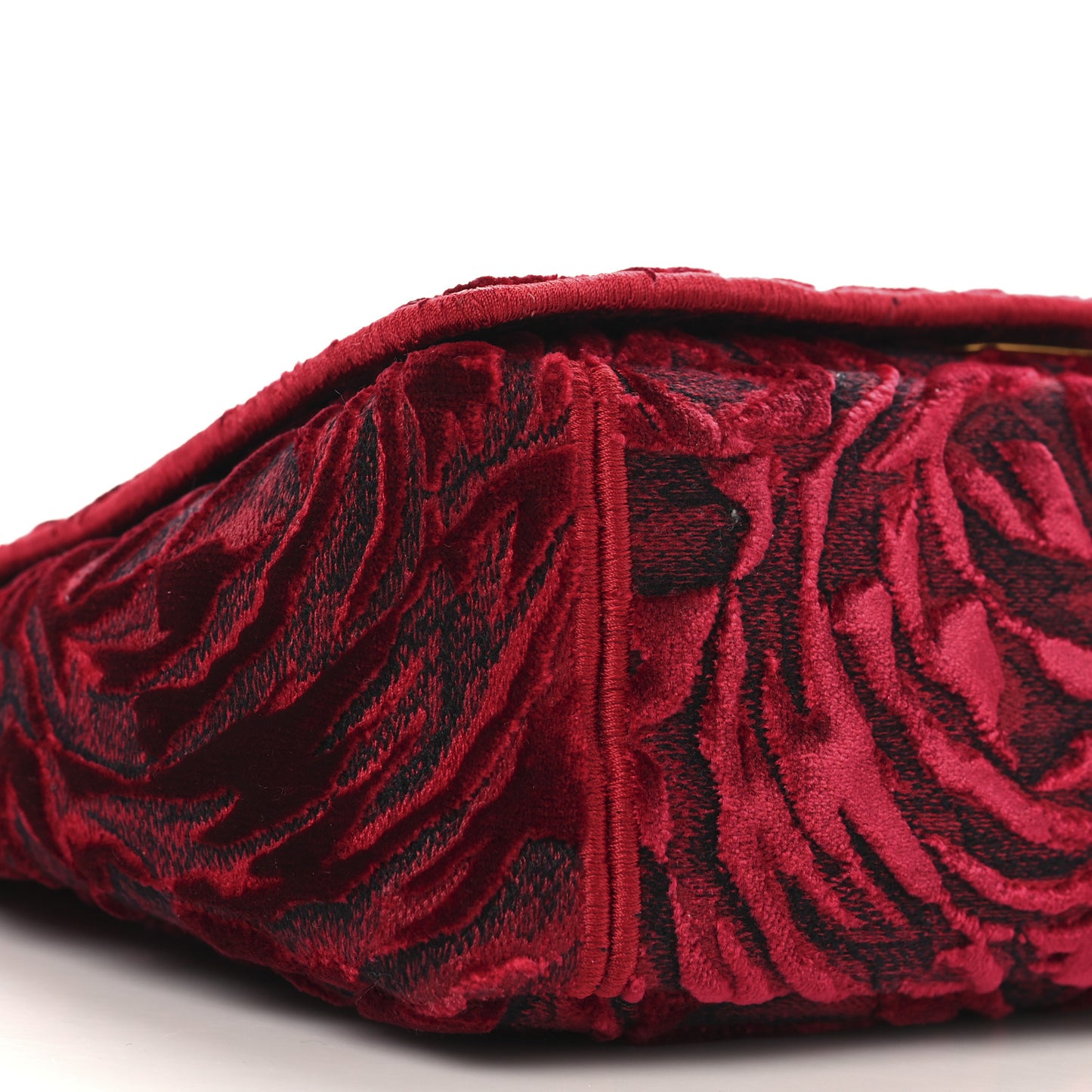 Velvet Rose Medium Caro Bag Rouge