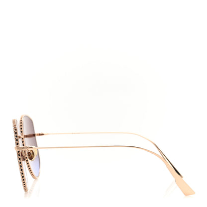 Christian Dior Metal Dior By Dior 2 Sunglasses Rose Gold 3 of 11