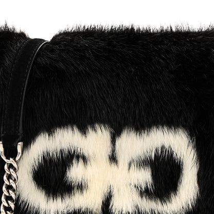 Salvatore Ferragamo Mink Gancini Crossbody Black 8 of 13