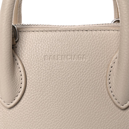 Balenciaga Grained Calfskin XXS Ville Top Handle Bag Beige 14 of 20