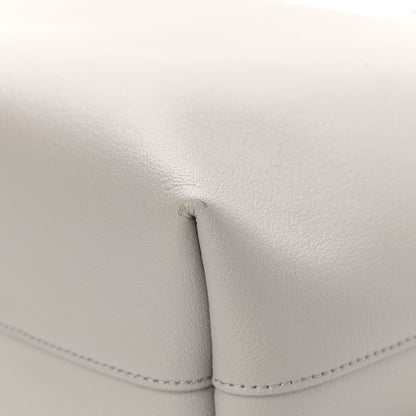 Saint Laurent Calfskin Medium Shopping Tote Light Grey 12 of 13