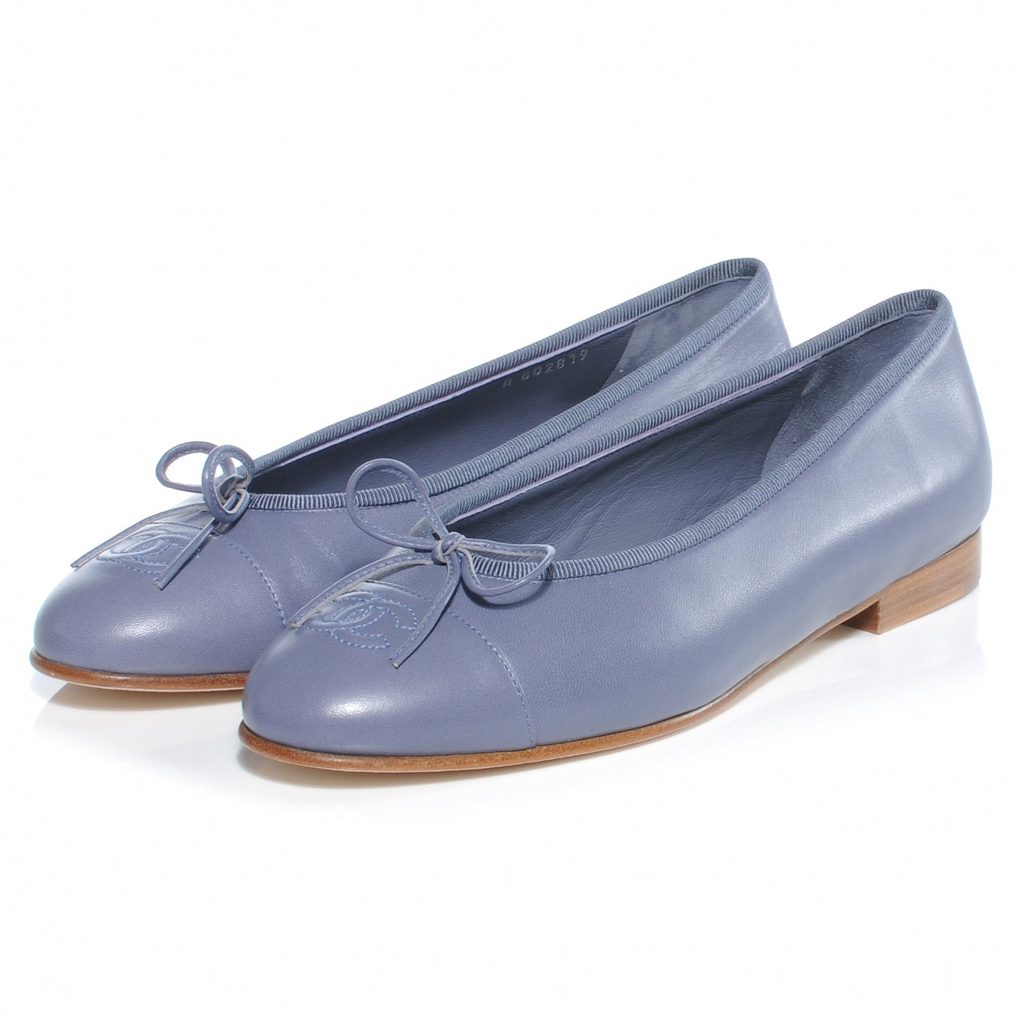 Leather Classic CC Ballet Flats 38.5 Lavender