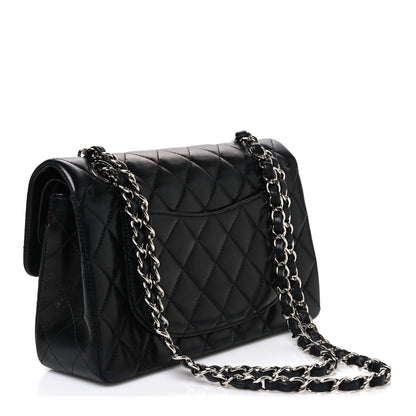 Chanel Lambskin Quilted Small Double Flap Black 3 of 11
